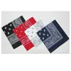 % 100 pamuklu paisley bandanas ikili baş sargısı atar 55 55cm 12pcs lot289e