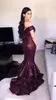 2017 faísca fora do ombro Prom Dresses principais Sequins manga curta em camadas Mermaid longo Party Dress Moda Sexy Charming vestidos de noite bonita