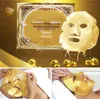 Tanie hurtownie złoto Bio-kolagen maska ​​twarzy maska ​​twarz kryształ złoty proszek kolagen maska ​​twarzy nawilżająca Anti-aging 24k złote maski