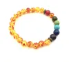 Natural Stone Yoga Strands Bracelets Healing Balance Beads Prayer Charm For Women Men Party Club Jewelry