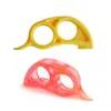 2pcs Kök Verktyg Öppnare Slicer Dinning Orange Lemon Frukt Skinn Remover Peeler # R21