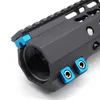 Black Anodized 15'' inch Length LR-308 Handguard Rail Free Floating Mount System High Profile Keymod Style