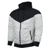 Automne-mince windrunner Hommes Femmes vêtements de sport tissu imperméable de haute qualité Hommes veste de sport Mode sweat à capuche zippé Livraison gratuite