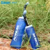 Garrafa de água Dobrável silicone esportes chaleira para acampar e caminhadas ao ar livre - 100% reutilizável silicone.fda aprovado / BPA livre.