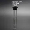 Glass Replacement Slide For Hookahs Water Pipes Base Beakers Come with Two Parts Different Length Glass Bowl Kit