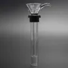 Glass Replacement Slide For Hookahs Water Pipes Base Beakers Come with Two Parts Different Length Glass Bowl Kit