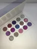 Hoge kwaliteit Ultra Pigmented Glitter Shadows Shimmer 15 Kleuren Oogschaduw Palet Unicorn Glitter Oogschaduw Palet DHL Snelle verzending