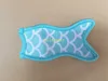 10pcs/lot Free Shipping Fish design style Neoprene Holders Mermaid Ice Sleeves Freezer Holders 8.5x16cm