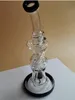 2016 Toro FTK Klein Glas Bongs Fab Ego Klein Rig Revycler Glas Vattenrör Olje Rigar Hookahs 14.4mm Kvinna Joint Torus Tjockt glas