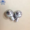 10 piezas por lote, acero inoxidable 360 spray 1/8 "BSPP 28mm limpieza de tanque fijo bola de pulverización estática