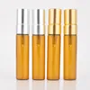 5 ml ambre vide bouteille rechargeable Portable Mini voyage taille cosmétiques conteneur parfum lotion vaporisateur atomiseur F3045