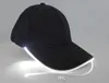 Super Bright Led Cap Glöd i mörk för att läsa Fiske Jogging LED Lights Sport Hat 2 Modes Baseball Caps LED Lyser hattar B578