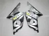 ABS plastic fairing kit for Suzuki GSXR1000 00 01 02 silver black fairings set GSXR1000 2000 2001 2002 OT15