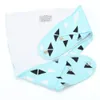 Commercio all'ingrosso- 2022 4 Pz / Set Baby Boys Girls stampato morbido assorbente Bandana Drool Bibs con scatti