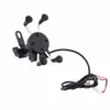 Freeshipping Bicycle Motorcycle Smartphone Stand Holder USB Charger Power Outlet Socket For iphone 6