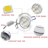 Luz de teto LED Downlight Spotlights 3W Lâmpada AC85-265V Conveniência do dissipador de calor de alumínio