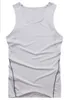 Pro collants hommes sport basket-ball gilet débardeurs été mince fitness maigre mâle formation costume course à séchage rapide sans manches