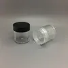 10ML G 명확한 플라스틱 주전자의 용기 Eyshadow 메이크업 네일 파우더 샘플을위한 리필 가능한 화장품 용기 병