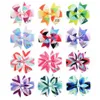 Baby girls barrettes New Wave Printed Big Children hair bows Fashion Toddler hair accessories big bows Kids hair pin Butterfly Clip