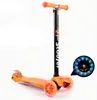 Roller Flash Wheel Kinder 3-12Y Outdoor-Sportspielzeug Dreirad Räder Kinderfahrrad Push Glider Scooter Höhenverstellbar Geburtstagsgeschenk