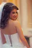 Kleider Luxus Vintage Long Prinzessin Hochzeitskleid Hochwertiges Ballkleid Schatz Kristall Korsett Rücken romantische Brautkleid Mitte gemacht