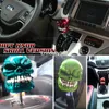 Evrensel Kişiselleştirilmiş Araba Vites Topuzu İnsan Oyma Kafatası Kafa 5 Hızlı Araba Dişli Çubuk Değiştirme Düğmesi Vites Kolu 5 Renk Seçeneği