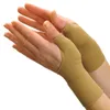 1 Paar Arthritis-Handschuhe, Massage, medizinisches Handgelenk, Daumen, Hände, Spica-Schiene, Stützklammer, Stabilisator, Arthritis, beige Farben