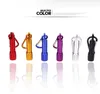 LED Mini Flashlight Aluminum Alloy Torches with Carabiner Ring Keyrings Key Chain mini LED Flashlight Mini-light LED Flashlights