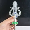 Versie 5.0 NC Set Octopus Design 14mm 19mm NC Kit met Titanium Nail Mini Glass Water Pipes Bong