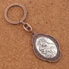 Matki Bożej z Guadalupe i Baby Jezus Ikona Key Ring 2inch Medal Mater Eklelsiab Protection Brelok Keychain K1745 12Colory 12 sztuk / partia