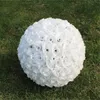 10"(25cm) Künstliche Blumenkugel Seidenrose Hochzeit Kussbälle Pomander Party Mittelstücke Dekoration Kostenlose Lieferung