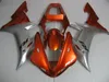 Eftermarknad Body Parts Fairing Kit för Yamaha YZF R1 2002 2003 Vin Röd Silver Fairings Set YZF R1 02 03 OT16