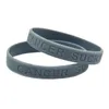 100PCS Candy Color Cancer Sucks Silicone Rubber Bracelet Carry This Message As A Reminder in Daily Life