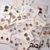 10 Pars / lot Mish Style Colors Fashion Stud Orecchini Unghie per regalo Artigianato gioielli orecchino EA029 *