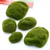 Großhandel 3 Stück natürliches grünes künstliches Moos dekoratives Kunsthandwerk Mikrolandschaft Heimdekoration Bonsai Sukkulenten Zwerge Miniatur