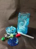 Ejderha Cam Bongs Aksesuarlar Cam Sigara Boruları Renkli Mini Çok Renkli El Borular En İyi Kaşık Glas