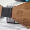 Stereoscopische hout Bowtie 15 stijlen 10 * 5.5cm handgemaakte vintage traditionele strik voor zakelijke paty bruiloft afgewerkt product diy strikje