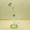 Bong Toro Recycler Solch eine komplizierte Doppel-Ölplattform, Glasbongs, große Wasserpfeife Perc Smoking Piper Joint 18 mm