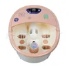 Foot Spa Bath Massager Portable Vetemperatur Pedikyr Vibrationer Bubblor