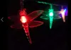 2017 Promotion Fairy Lights Cotton Balls Dragonfly Solar Powered Led String Lights Christmas Holiday Light Fairy 10 Heads Lamps 1.2 Meters