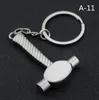 Högkvalitativ Mini Skiftnyckel Gadgets Personlig Nyckelring Keychain Creative Craft Present Kr012 Mix Order 20 stycken Många nyckelringar