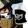 Cool Tubular Skull Ghosts Ghost Masker Bandana Motor Fiets Sport Sjaal Halswarmer Winter Halloween voor Motorfiets Hot Sale