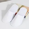 Nieuwe Hoge Kwaliteit Groothandel Wegwerp Levert Slippers Hotel Katoen Slippers Slepen Disposable Slippers Badbenodigdheden Gratis Verzending