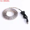 5V DC 300 LED 5M 3528 SMD RGB led string super bright led strip with retail box non-waterproof also on sale