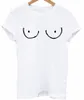 Toptan-Bazaleas Yaz Kadın T-shirt Ücretsiz Meme Baskı Komik T-shirt Göğüsler Çizim Harajuku Rahat T Gömlek Punk Tee Artı Boyutu
