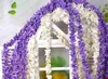 Künstliche Hortensien-Glyzinien-Blume, 10 Farben, DIY-Simulation, Hochzeit, Bogen, Tür, Zuhause, Wandbehang, Girlande für Hochzeit, Gartendekoration, LLFA