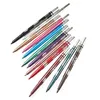 Cały 12 -Colorslot Liner Glitter Shadow Lip Eyeliner Pen Pen Pen Pen Costeic Make Up Zestaw Kit Piękno z obrotowym wycofaniem 4768562