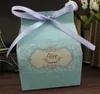 Petit carton coloré pour faveurs de mariage, boîte-cadeau de fête, boîtes à bonbons, trésor de nouveauté, boîte-cadeau en papier chocolat pour fêtes 5530534