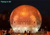 Outdoor 10m Decorative Giant Inflatable Moon Balloon for Advertisement Decoration