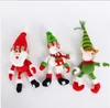 NEW XMAS bottle holder Red Wine Bottle Cover Bags Hug Santa Claus Snowman Dinner Table Decoration Home Christmas Party Decors IC554